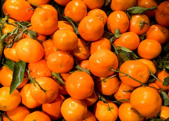 clementine au coin du marche